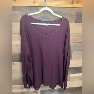 American Eagle Long Sleeve Shirt (Women's, XL)